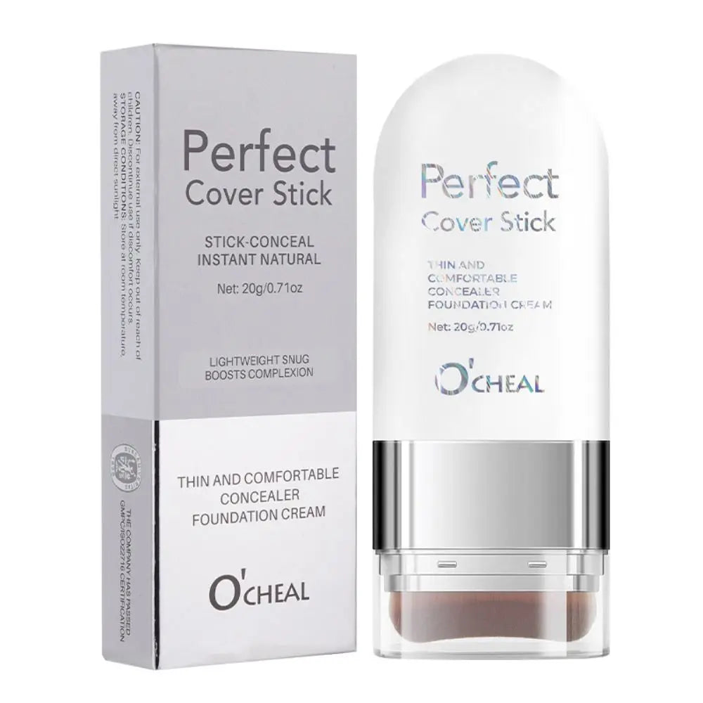 Thin and Comfortable Perfect Cover Stick Instant Natural Long-lasting Foundation Cream Waterproof Dewy Makeup