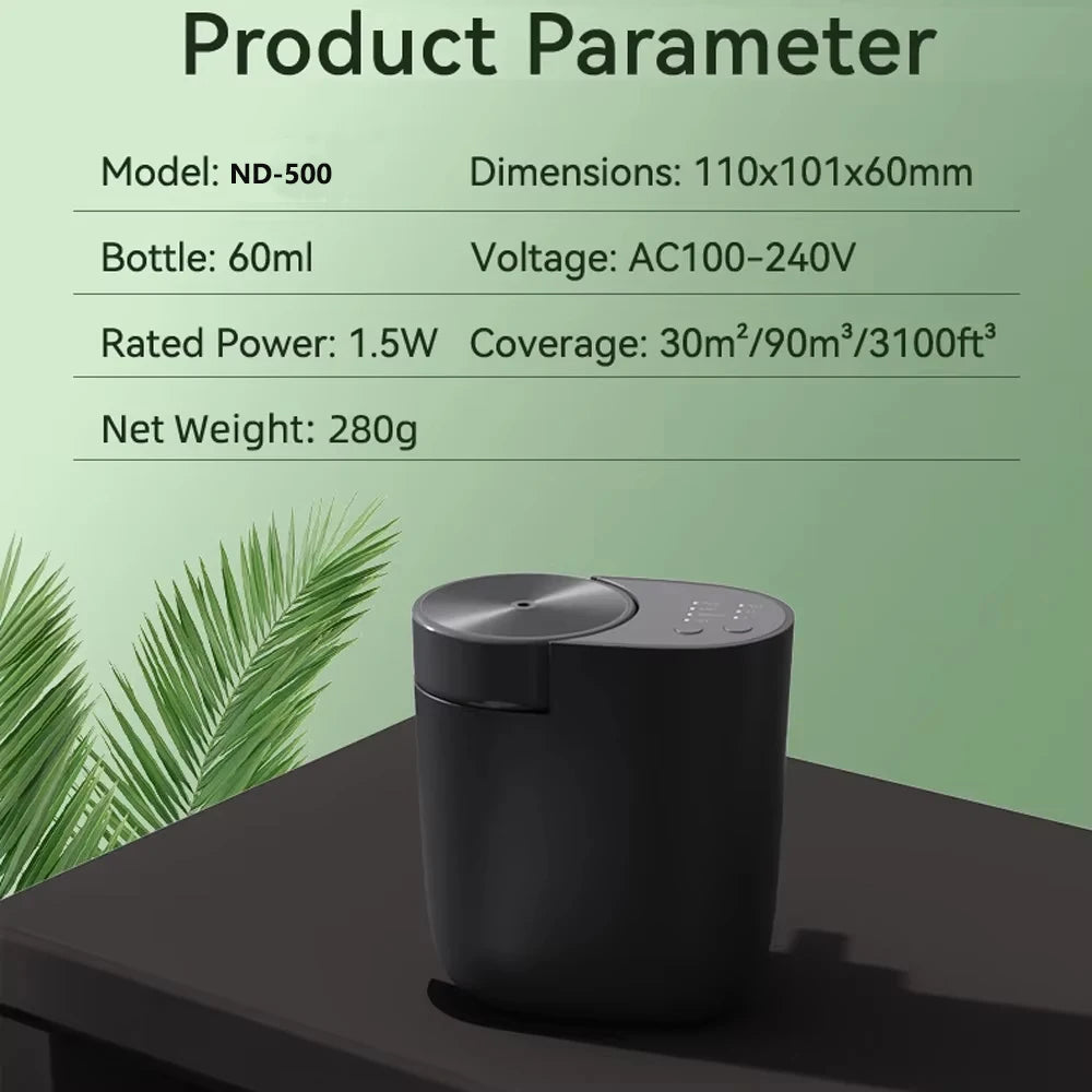 Plug-in Diffuser Waterless Scent Air Machine Bluetooth Control Smell Distributor Essential Oil Aroma Diffuser for Home,Office