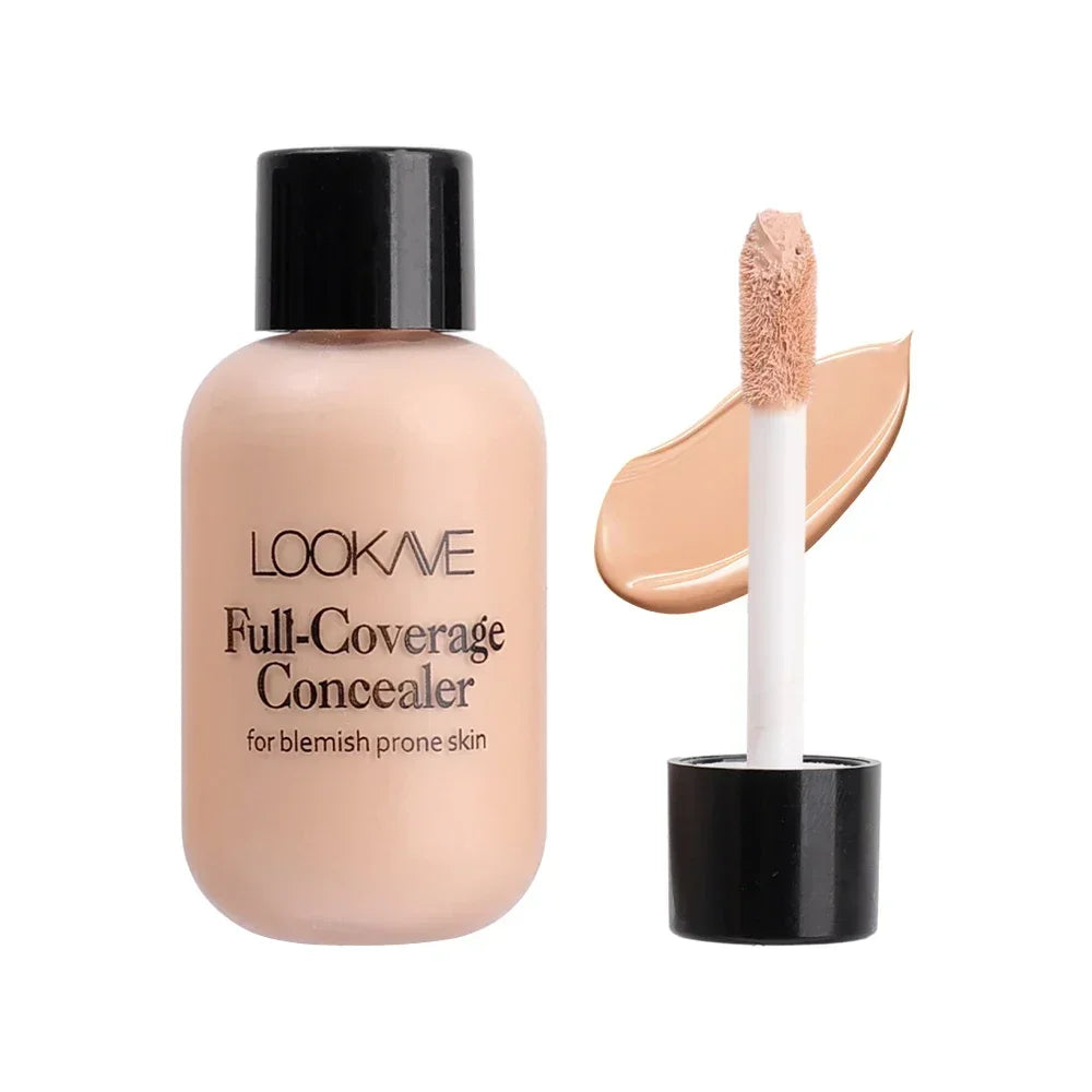 Concealer Cream Full Coverage Acne Dark Circles Concealer Waterproof Matte Oil Control Lasting Liquid Foundation Facial Makeup