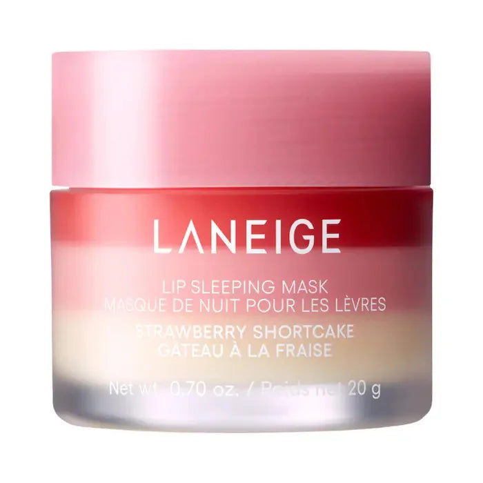 Laneige Vanilla Gummy Bear Sweet Candy Lip Sleeping Mask Lip Balm Night Repair Moisturising Treatment 20g Lips Gloss Gifts Set
