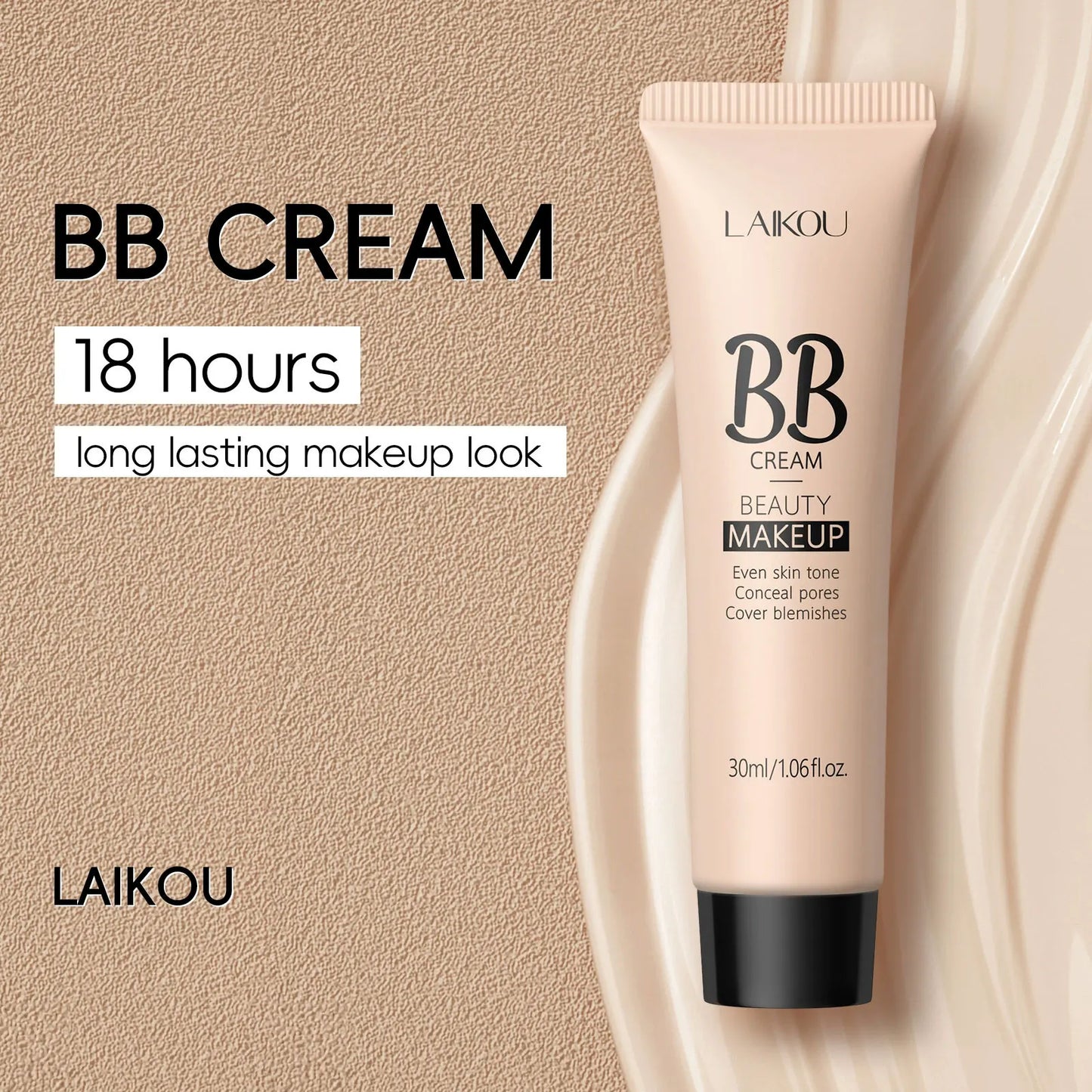 BB Cream Face Base Liquid Foundation Makeup Waterproof Long Lasting Facial Concealer Whitening Cream Korean Make Up