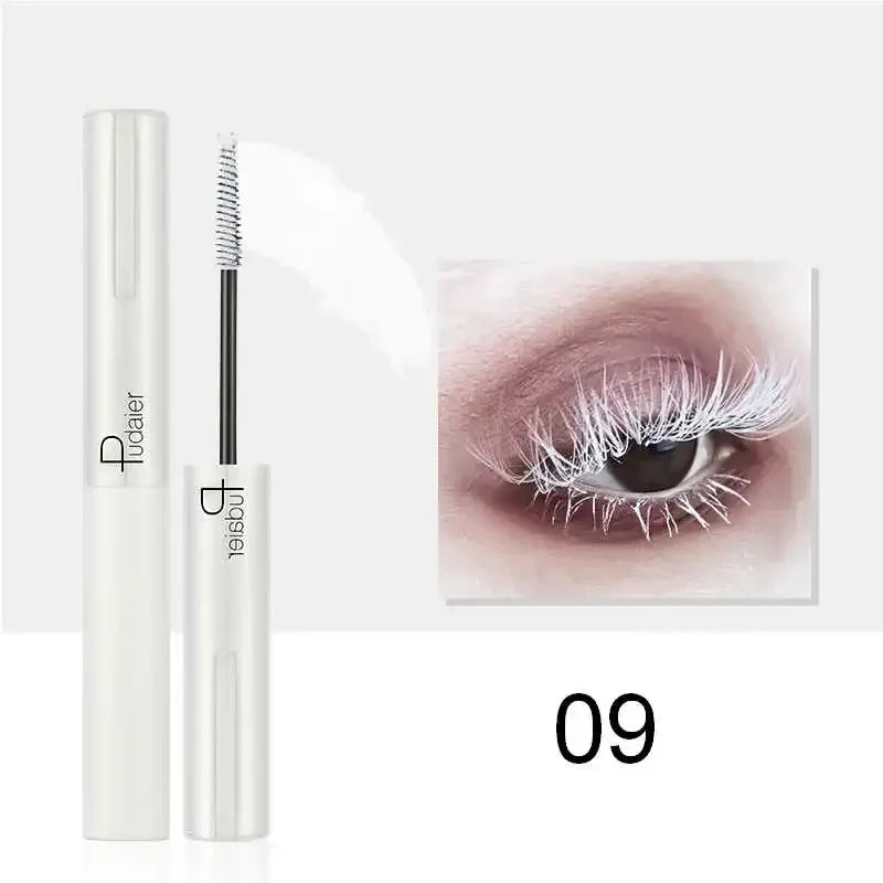 5D Silk Fiber Mascara Lash Color Mascara Waterproof 9 Colors 3D Mascara Eyelash Extension Thick Lengthening Eye Lashes Cosmetics