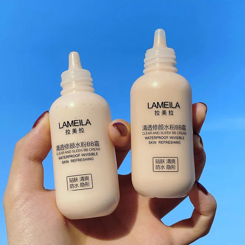 Face Liquid Foundation Full Coverage Magic BB Cream Waterproof Brighten Makeup Concealer Professional Matte Base Cosmetics