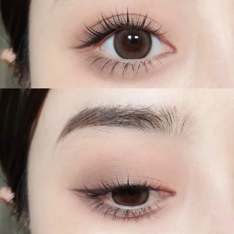 Silk Fiber Lash Mascara Waterproof Long Lasting Extension Eyelashes Thin and Long Black Eyelash Makeup Cosmetic Mascara