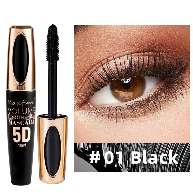 Colored Mascara Waterproof Non-smudge Eyelashes Lengthening Fine Curls Extension Make-Up Eyelashes Blue Red Purple Black Mascara