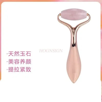 New natural jade roller massager facial facial beauty Douyin with shaving points to lift and tighten the female