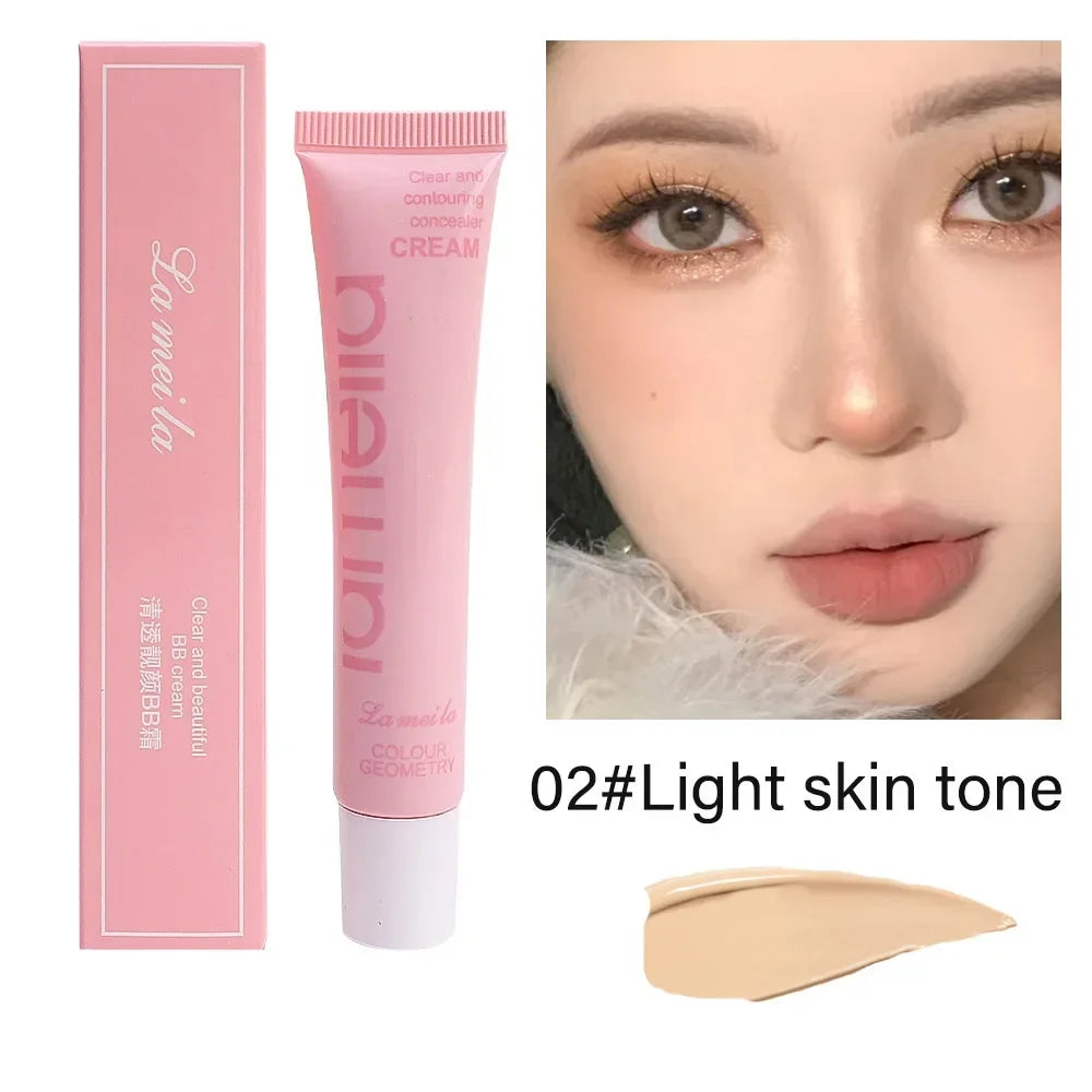 15ML Moisturizing Liquid Foundation Makeup 4 Colors Oil Control Waterproof Lasting Cover Dark Circles Matte BB Cream Concealer