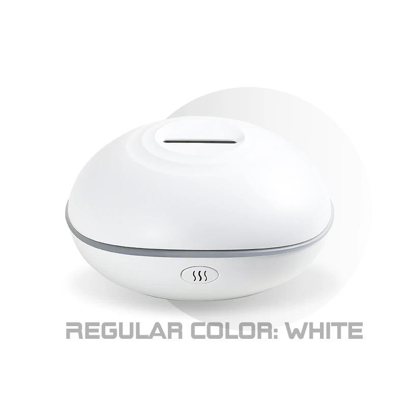 Air Humidifier Aromatherapy Essential Oil Diffuser Wood Grain 200ml Ultrasonic Remote Control 7 Color Lights For Home Bedroom