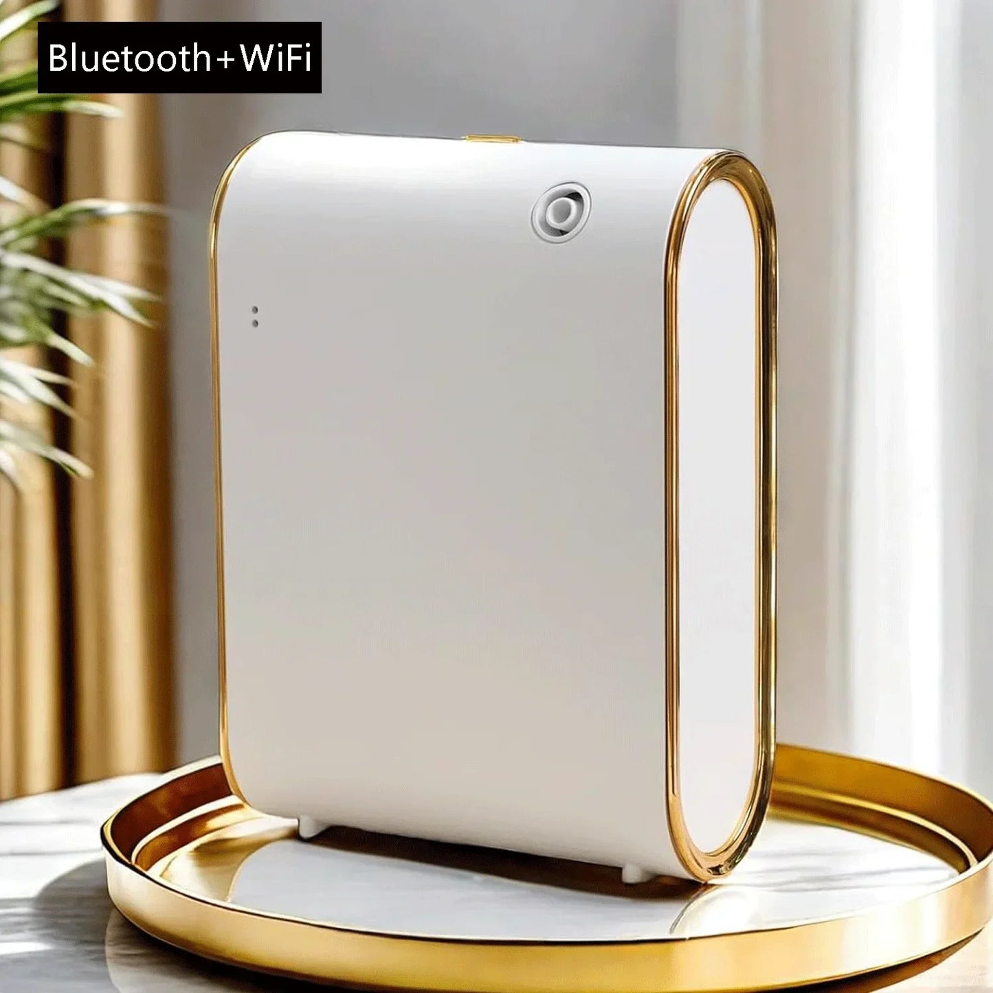 Bluetooth Waterless Fragrance Diffuser Smart Machine for Home Essential Oil Diffuser 1500 Sq Ft Coverage Scent Air Diffuser