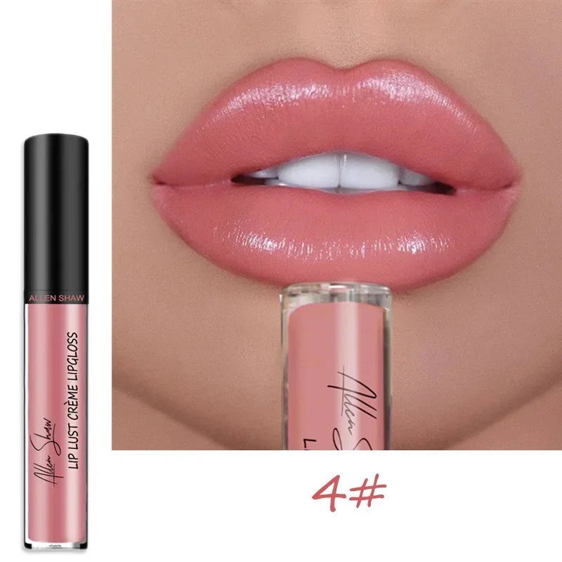 12Colors Sexy Shiny Lipstick Waterproof Long Lasting Moist High-quality Lip Gloss Vivid Colorful Lipgloss Women Makeup Maquiagem