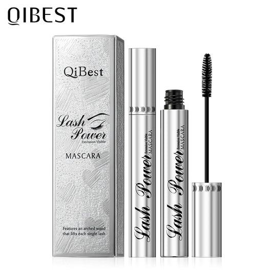4D Mascara Lengthening Black Lash Eyelash Extension Eye Lashes Brush Beauty Makeup Long-wearing Waterproof Silver Color Mascara