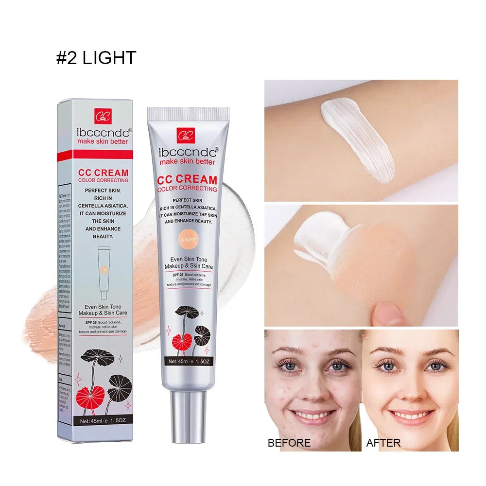 Erborian Cc Cream Centella Korea Female Makeup for Face Moisture Cosmetics Concealer Full Coverage Base Foundation