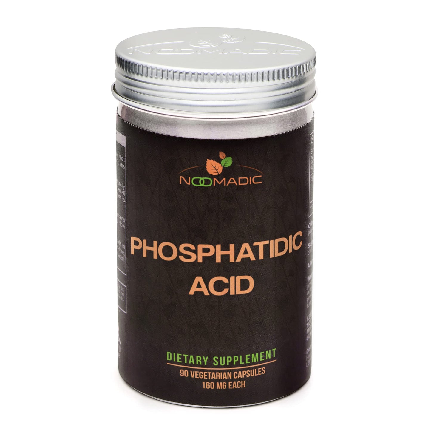 Phosphatidic Acid (PA) 90 Capsules | 160mg Each Standardized to 50% Phosphatidic Acid
