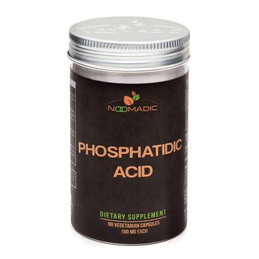 Phosphatidic Acid (PA) 90 Capsules | 160mg Each Standardized to 50% Phosphatidic Acid