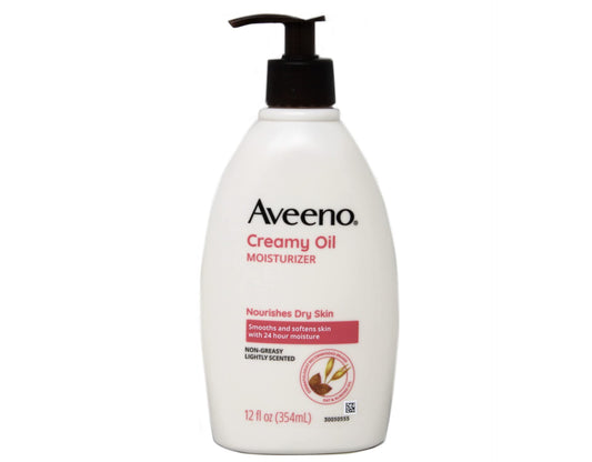 Aveeno Creamy Oil R Size 12oz Aveeno Creamy Moisturizing Oil