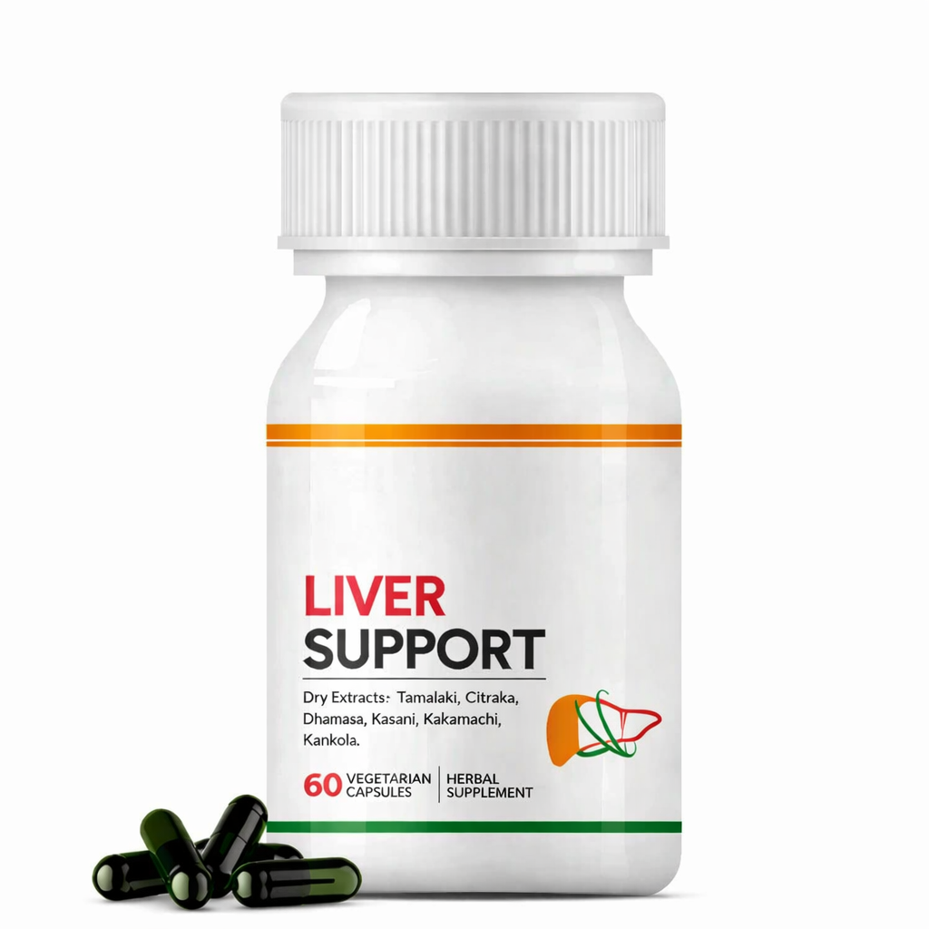 Liver Support Herbal Supplement Capsules