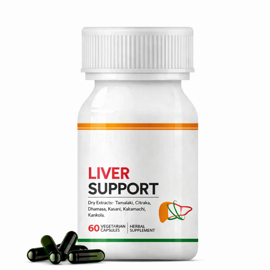 Liver Support Herbal Supplement Capsules
