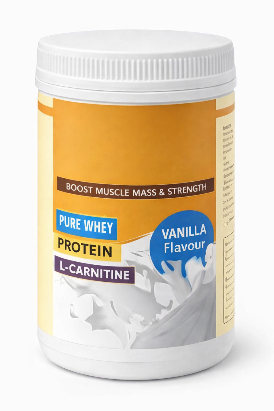 Pure Whey Protein Vanilla with L-Carnitine